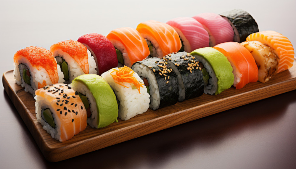 Varieties of Sushi and Their Storyline